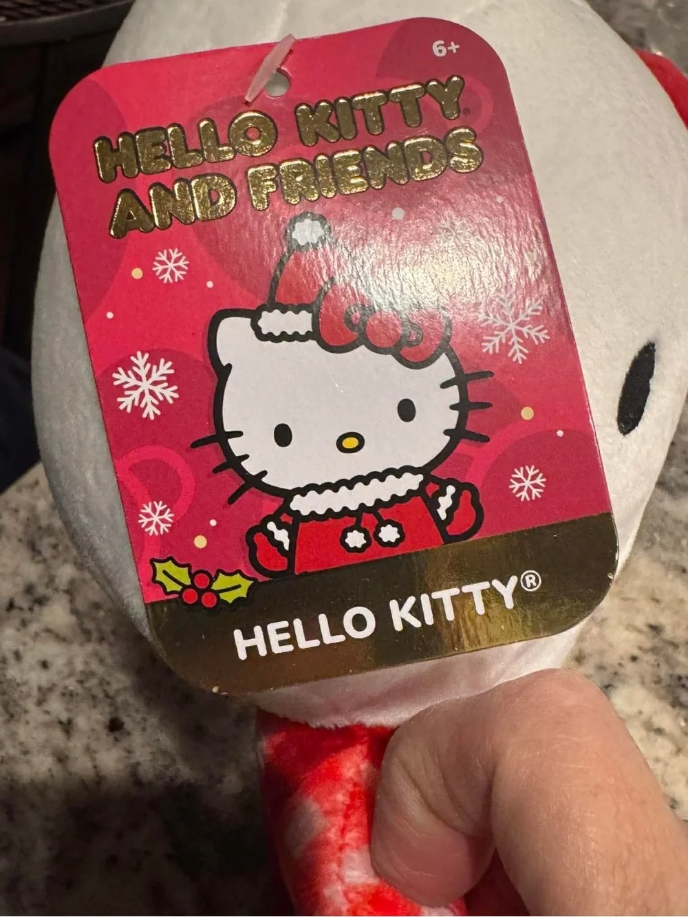 Sanrio Hello Kitty Plush in Red, White & Yellow